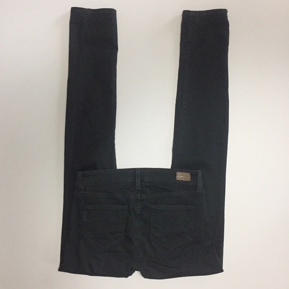 Paige Hunter Green Skinny Jeans - Picture 4 of 6